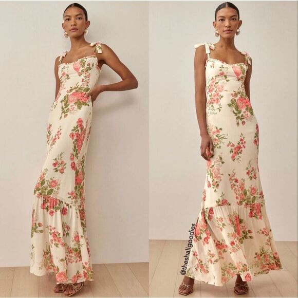 Reformation Dresses & Skirts - Reformation Jasen Floral Maxi Dress Size 4